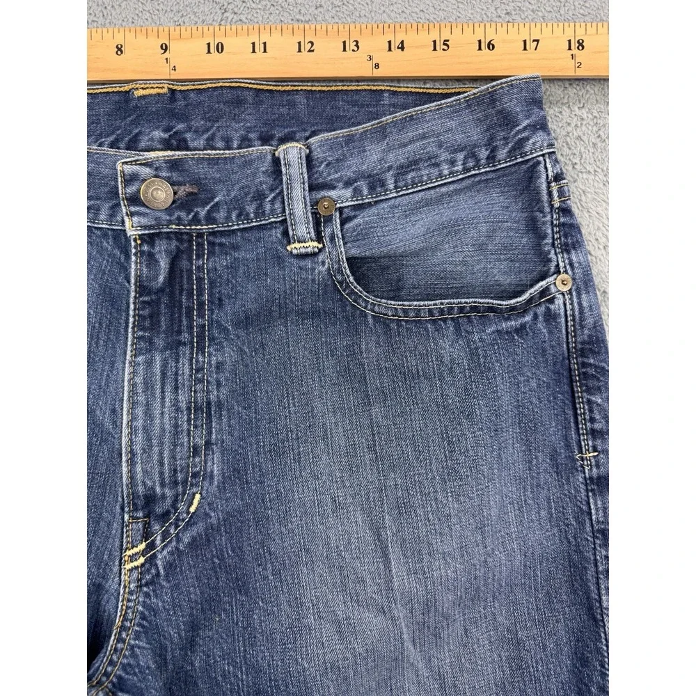 Polo Ralph Lauren‎ 867 Jeans Men's 34x32 Distressed Classic Straight Denim